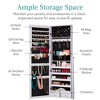 Best Choice Products Jewelry Armoire Cabinet, Full Length Mirror w/ Velvet Storage Interior, Lock - 2 of 4