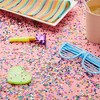 Juvale 7 oz/ 200 g Rainbow Star Confetti for Table Decor, Metallic Glitter Foil, Star Sequins for Birthday Party, Wedding, 0.1" - 2 of 4