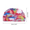 Unique Bargains Nylon Pleated Style Swimming Cap 1Pc - 4 of 4
