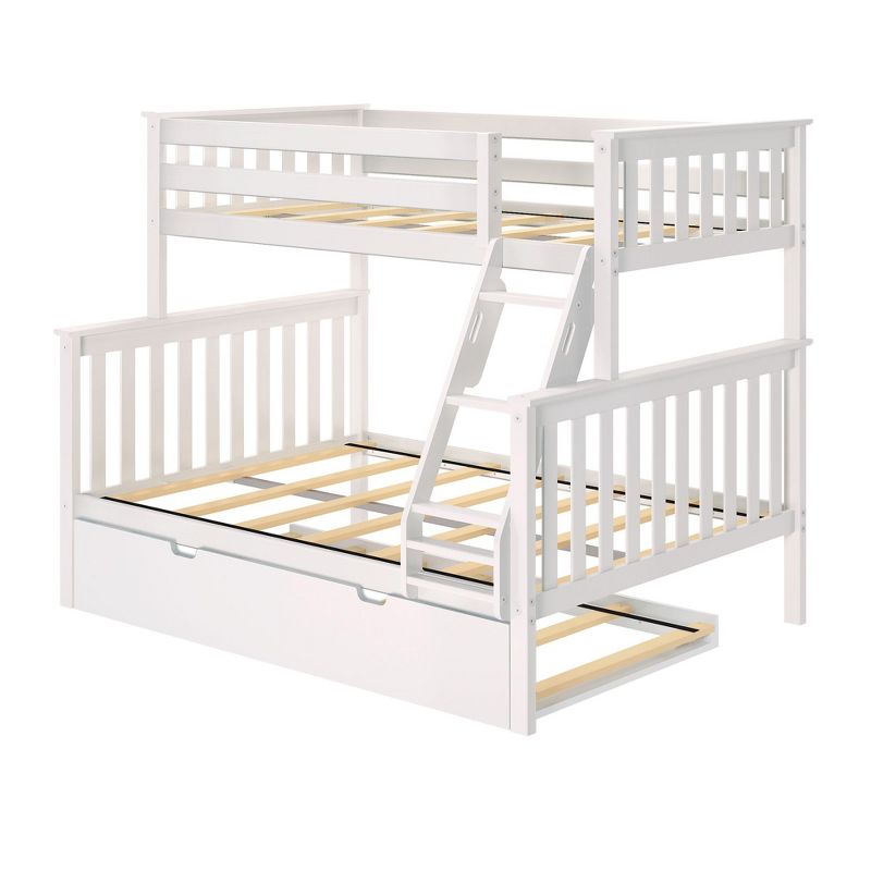 Max & Lily Twin over Full Bunk Bed with Trundle Bed, 4 of 9