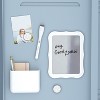 U Brands 5ct Magnetic Locker Accessory Kit White - 2 of 4