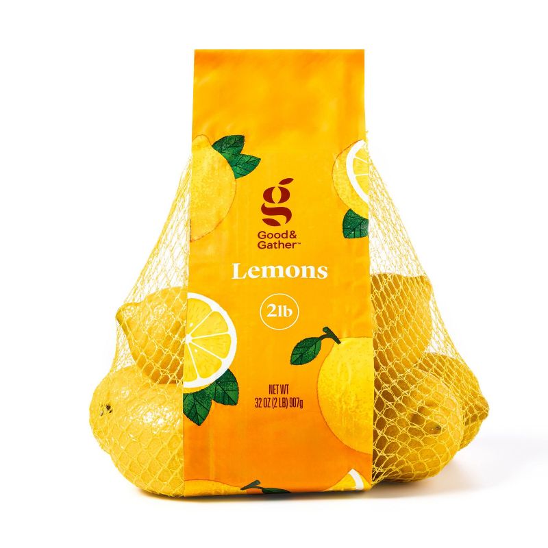 Lemons - 2lb Bag - Good &#38; Gather&#8482;, 1 of 7
