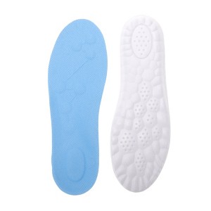 Unique Bargains Trim to Fit Shoe Inserts Fit Shoe White Blue 1 Pair - 1 of 4