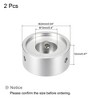 Unique Bargains Aluminum Alloy Guitar Footswitch Top Cover Effect Pedal Cap with Wrench Pack of 2 - 2 of 3