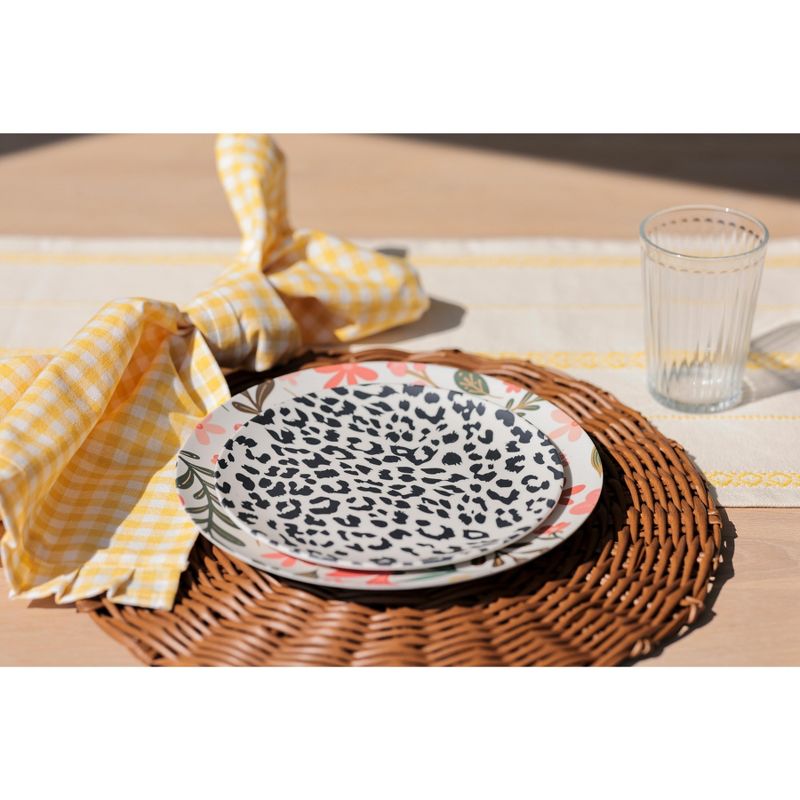 Set of 4 Basket Weave Placemats - Shiraleah, 2 of 5
