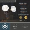VAXCEL Motion Sensor Dusk to Dawn Outdoor Security Flood Light - 2 Adjustable Light Heads - 4 Modes - 4 of 4