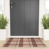 Emanuela Carratoni Tartan Theme on Pink Welcome Mat - Society6 - 2 of 3