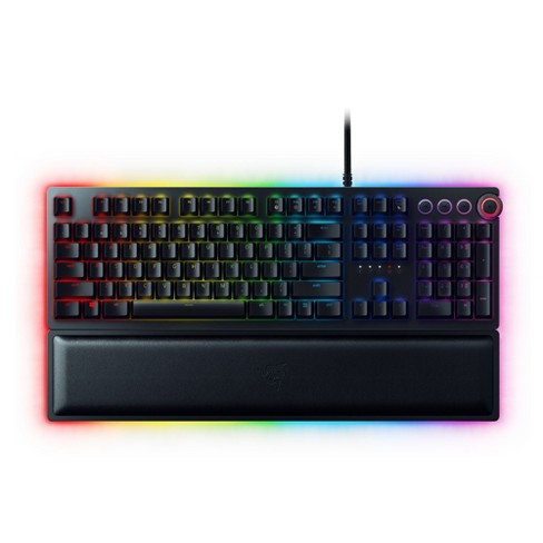 Razer Huntsman Elite Optical Gaming Keyboard With Wrist Rest Us Layout Target