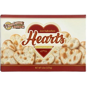 Valley Lahvosh Hearts Crackers 4.5 oz (Pack of 4) - 1 of 3