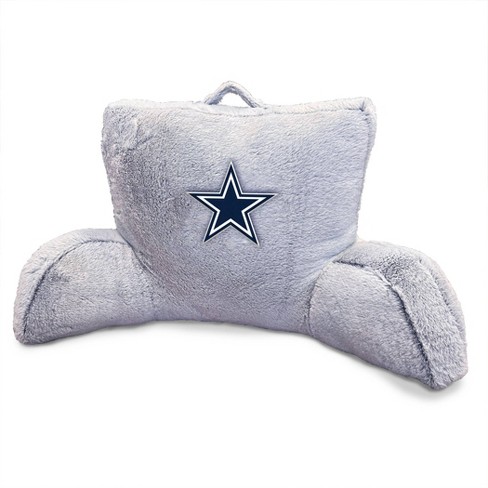 Nfl Dallas Cowboys Faux Fur Logo Backrest Support Pillows : Target