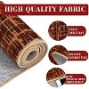 Washable Area Rug - Modern Traditional Low Pile Non-Slip Carpet for Living Room, Bedroom, Dining - 3 of 4