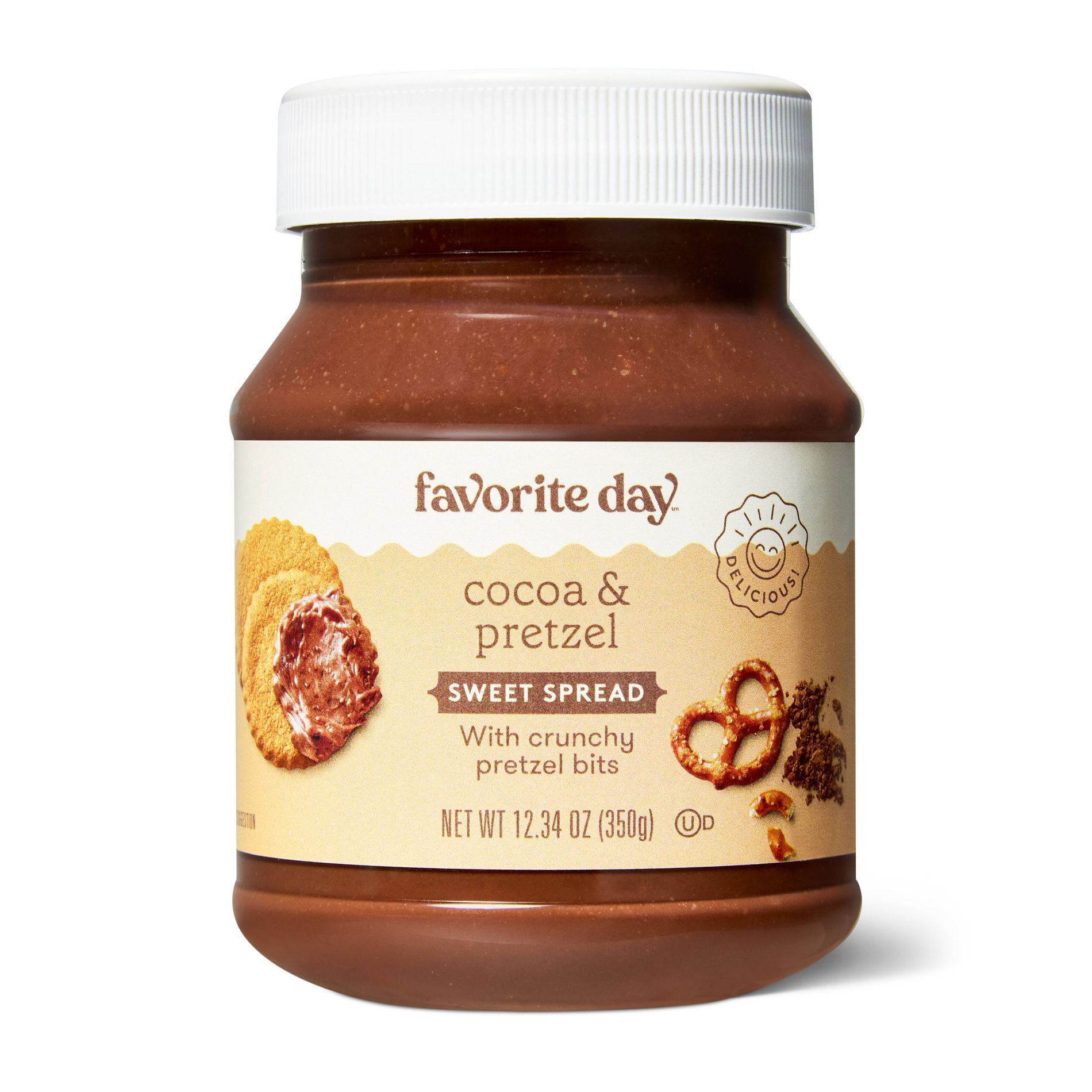 Cocoa and Pretzel Sweet Spread - 12.34oz - Favorite Day™