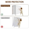 Shoe Storage Cabinet with 3 Door, 4-Tier Freestanding Large Shoe Rack Cabinet for Hallway White - 2 of 4
