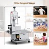 ROVSUN 1500W Electric Bone Saw Machine 6 Saw Blades,Stainless Steel 19.4 x 15.2 In Table for Chicken Fish Beef - 2 of 4