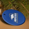 Hofstra University Lions Logo Porcelain Holiday Christmas Tree Ornament - 4 of 4