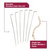 HIC Kitchen Turkey Lacer Kit, Includes 6 Lacing Pins & Butcher's Twine - 2 of 4