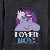 Women's - Disney Princess - Ursula So Long Lover Boy Lightweight French Terry Wide Neck Long Sleeve Shirt - 2 of 4