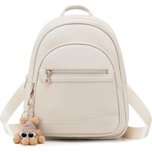 Narwey Mini Leather Backpack Purse for Women, Small Backpack  display picture 3