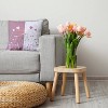 16"x16" Valentine's Day Growing Love Square Throw Pillow Romantic Purple - e by design - 3 of 4