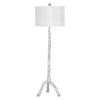 58" Branch Floor Lamp Silver (Includes CFL Light Bulb) - Safavieh