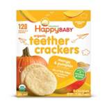 HappyBaby Mango & Pumpkin Organic Teether Crackers - 12ct/1.68oz