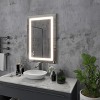 LED Front Light Bathroom Vanity  Mirror, 3 Color Temperatures, Anti-fog , Wall Mounted Frameless Make Up Mirror - 3 of 4