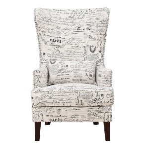 Kegan Accent Chair French Script - Picket House Furnishings