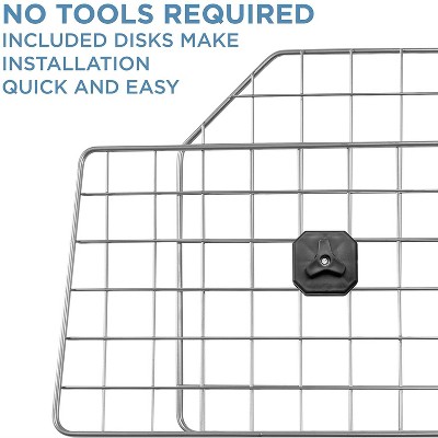 Adjustable Steel Wire Dog Barrier for Cars and SUVs