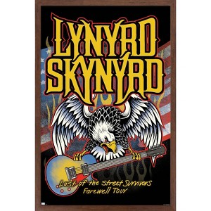 Trends International Lynyrd Skynyrd - Farewell Tour Framed Wall Poster Prints - 1 of 4