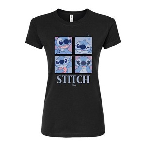 Women's - Disney - Lilo & Stitch Juniors Fitted Graphic T-Shirt - 1 of 3