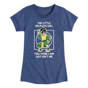 Girls' - Avatar: The Last Airbender - Toph Fitted Short Sleeve Graphic T-Shirt - 1 of 4