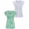 Women's 2 Pack Palm Tree Print Tops - LASCANA - 4 of 4