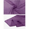 INSPIRE CHIC Women's Solid Color Satin Large Square Scarf Neckerchief Bandanas 35"x35" - 4 of 4