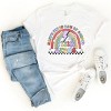 Simply Sage Market First Day Fifth Grade Rainbow Short Sleeve Tee - 3 of 4