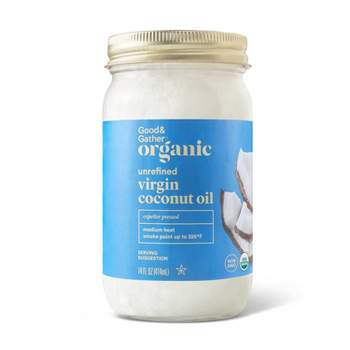 Organic Unrefined Virgin Coconut Oil - 14oz - Good & Gather™