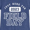 Girls' - Instant Message - Here For Field Day Fitted Short Sleeve Graphic T-Shirt - 2 of 4