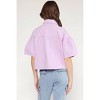 Women's Lilac Embroidered Top - entro - 2 of 3