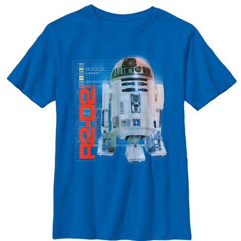 T-shirt Boy\'s Panel Information Star : Target R2-d2 Wars