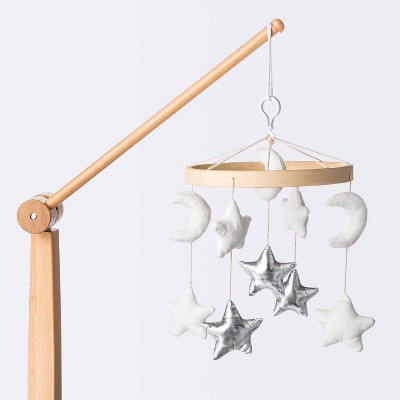 Neutral best sale crib mobile