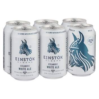 Einstok Icelandic White Ale Beer - 6pk/11.2 fl oz Cans