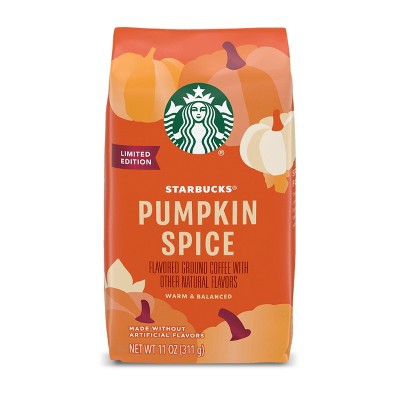 Starbucks Pumpkin Spice Light Roast Ground Coffee  - 11oz