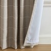 Elrene Sawyer Windowpane Plaid Blackout Window Curtain Panel - Elrene Home Fashions - 4 of 4