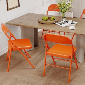 Folding Chairs, Portable Chair, Hold Up to 350 LBS, for Home, Office, Indoor & Outdoor Events - 1 of 4