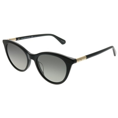 Kate Spade Janalynn/S 807 WJ Womens Cat-Eye Polarized Sunglasses Black 51mm