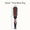 Conair Copper Pro Air Thermal Nylon Bristle Round Hair Brush - Medium Barrel - All Hair - 2 of 4