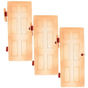 Set of 3 Hardcore Doors for WWE & AEW Wrestling Action Figures - 1 of 1