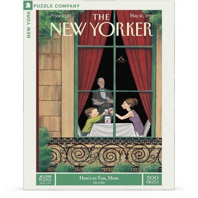 New York Puzzle Company Here's to You, Mom 500 Piece Puzzle