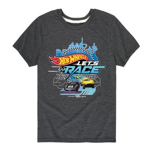 Boys' - Hot Wheels - Let's Race Logo Short Sleeve Graphic T-Shirt - 1 of 4