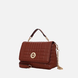 MKF Collection Lola Quilted Vegan Leather Women’s Shoulder Bag by Mia K - 1 of 4
