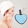 Unique Bargains Heart-shaped Facial Sponges 3.94"x3.15" 1 Pc - 2 of 4